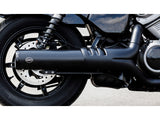 S&S Cycle SS550-1074 Grand National 4.5" Slip-On Muffler Black with Black End Cap for Nightster 975 22-Up