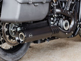 S&S Cycle SS550-1121 Grand National Slip-On Muffler Black w/Black End Cap for Indian Scout 25-Up