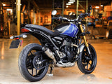 S&S Cycle SS550-1143 4" Grand National Slip-On Muffler Stainless Steel w/Black End Cap for Triumph Speed 400/Scrambler 400X 24-Up