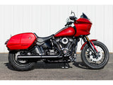 S&S Cycle SS550-1159 Grand National 4" Slip-On Muffler Black w/Black End Cap for Harley-Davidson Softail Street Bob/Low Rider S/Low Rider ST/Heritage 25-Up