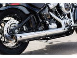 S&S Cycle SS550-1160 Grand National 4" Slip-On Muffler Chrome w/Black End Cap for Harley-Davidson Softail Street Bob/Low Rider S/Low Rider ST/Heritage 25-Up