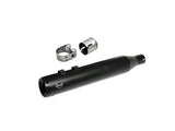 S&S Cycle SS550-1165 Swindler 2-1 4.5" Muffler Kit Black w/Black End Cap for Harley-Davidson Touring 17-24