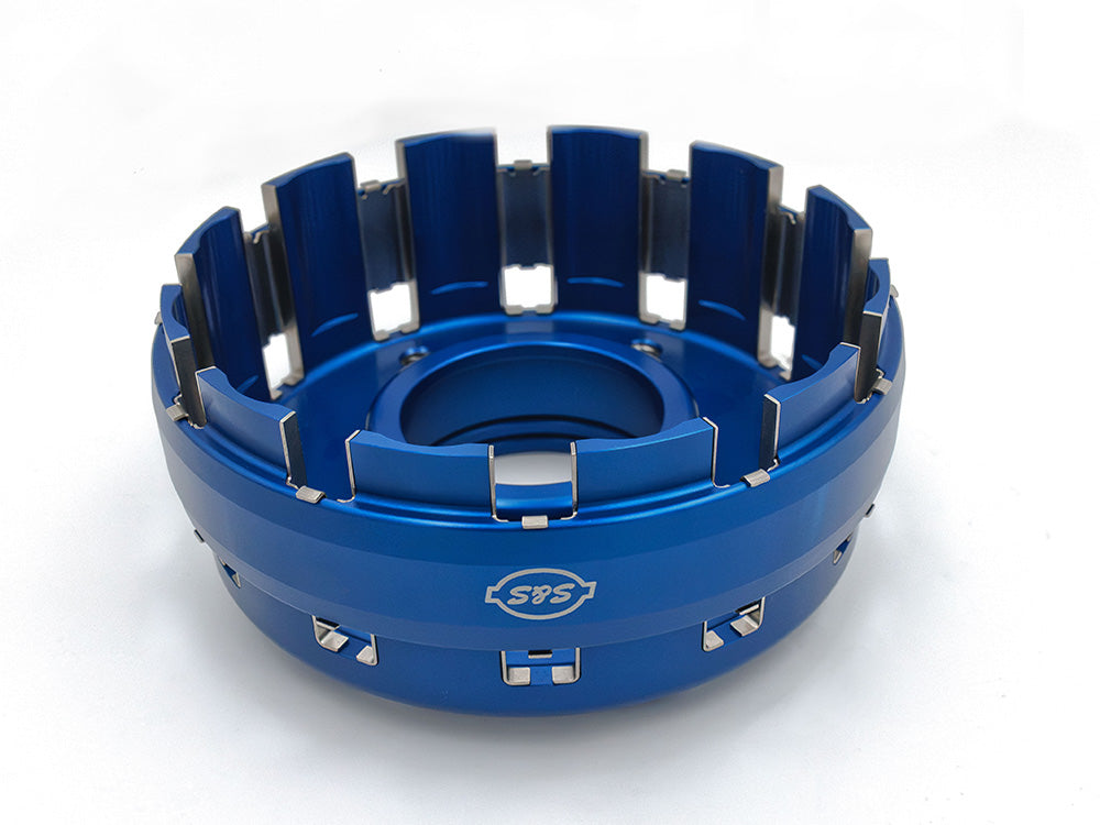 S&S Cycle SS560-0470 Heavy Duty Billet Clutch Basket for 6 Speed Harley-Davidson Twin Cam 06-17