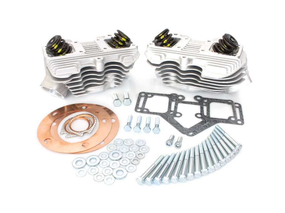 S&S Cycle SS90-1498 Cylinder Head Kit Natural for Big Twin 66-84 w/3.5" Stock Bore