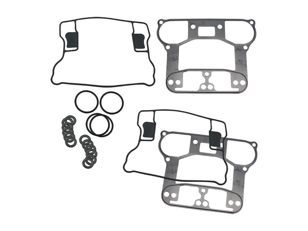 S&S Cycle SS90-4091 Rocker Cover Gasket Kit for Big Twin 84-99/Sportster 86-03 w/Diecast Rocker Covers