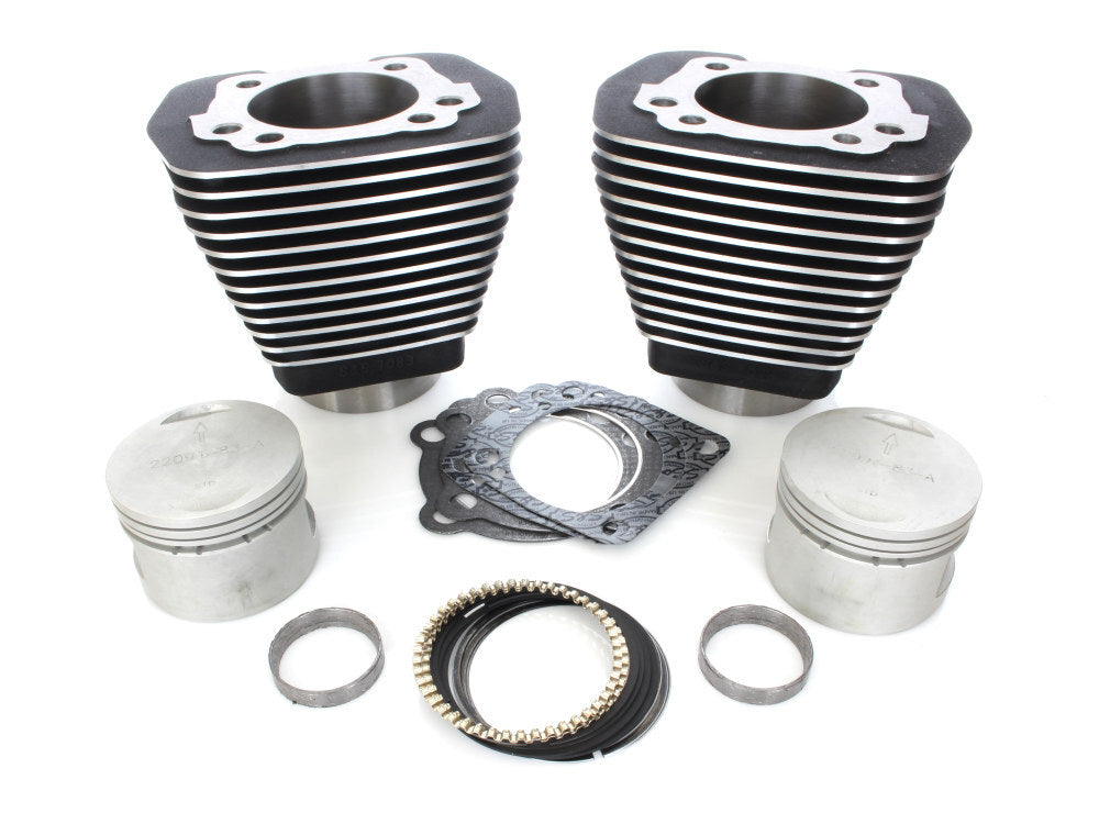 S&S Cycle SS910-0182 OEM Replacement Cylinder Kit Black for Big Twin 84-99