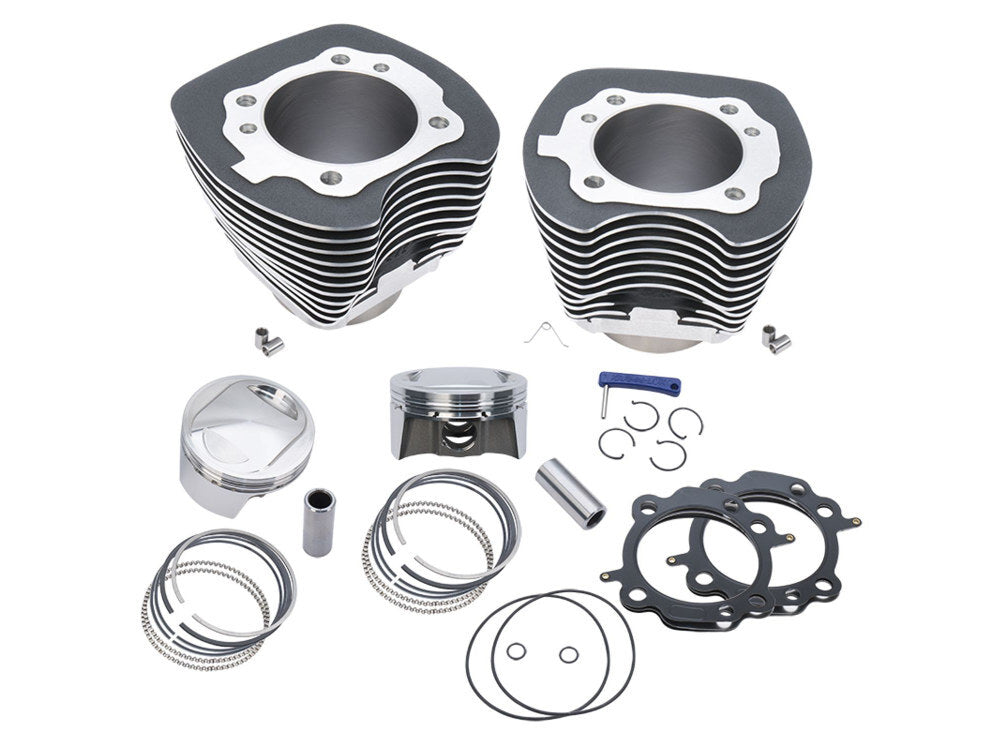 S&S Cycle SS910-0481 98ci Big Bore Kit Black for Big Twin 99-06