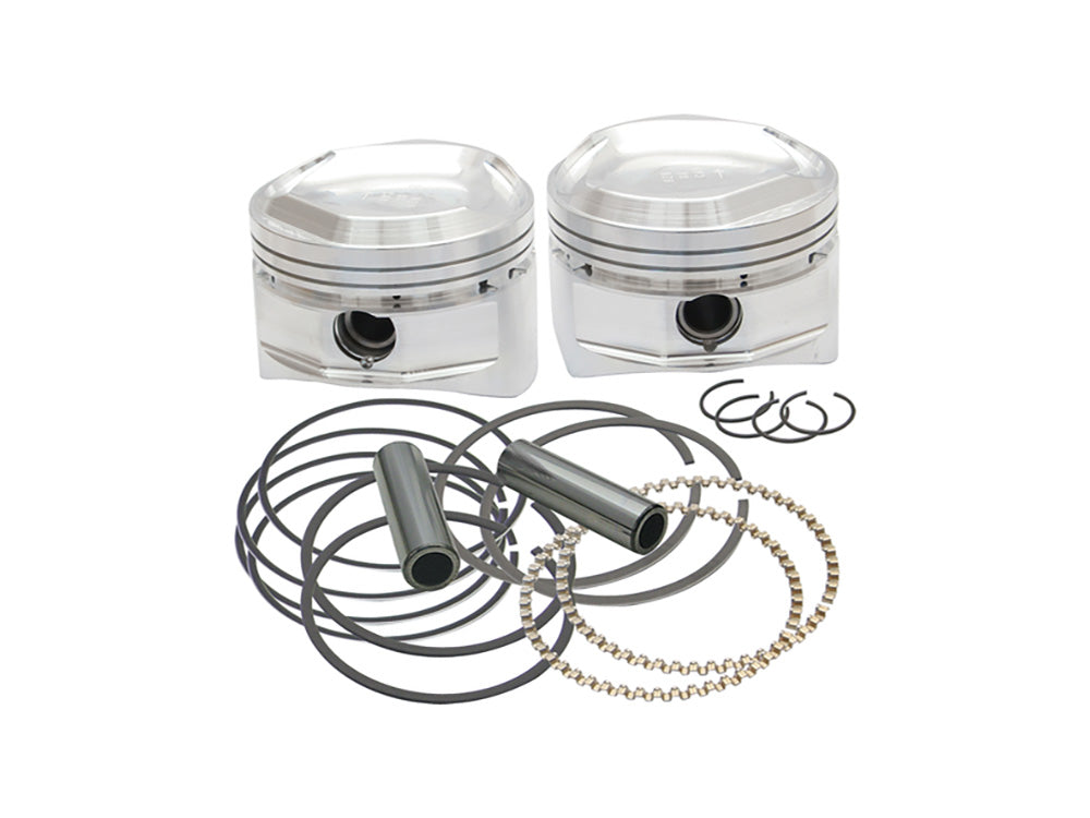 S&S Cycle SS92-1062 3 5/8'' Bore Piston Kits for Harley-Davidson Big Twin 84-99 w/S&S Super Stock Heads