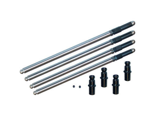 S&S Cycle SS93-5067 Adjustable Pushrod Kit w/Solid Tappet Adapters for Big Twin 66-84