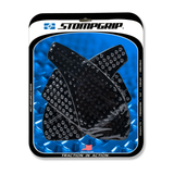 Stompgrip Volcano Tank Grips Black for Kawasaki Ninja ZX-6R 07-08