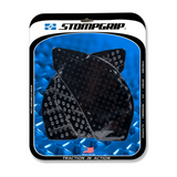 Stompgrip Volcano Tank Grips Black for Kawasaki Ninja ZX-6R Models