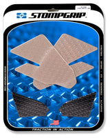 Stompgrip Icon Tank Grips Clear for BMW F 800 GS 13-18/F 800 GS Adventure 13-18/F 700 GS 13-18