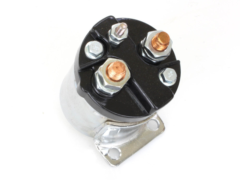 Standard Motorcycle Products STD-MC-STS1C Start Solenoid Chrome for Big Twin 65-86 4 Speed/Softail 84-88/Sportster 67-80