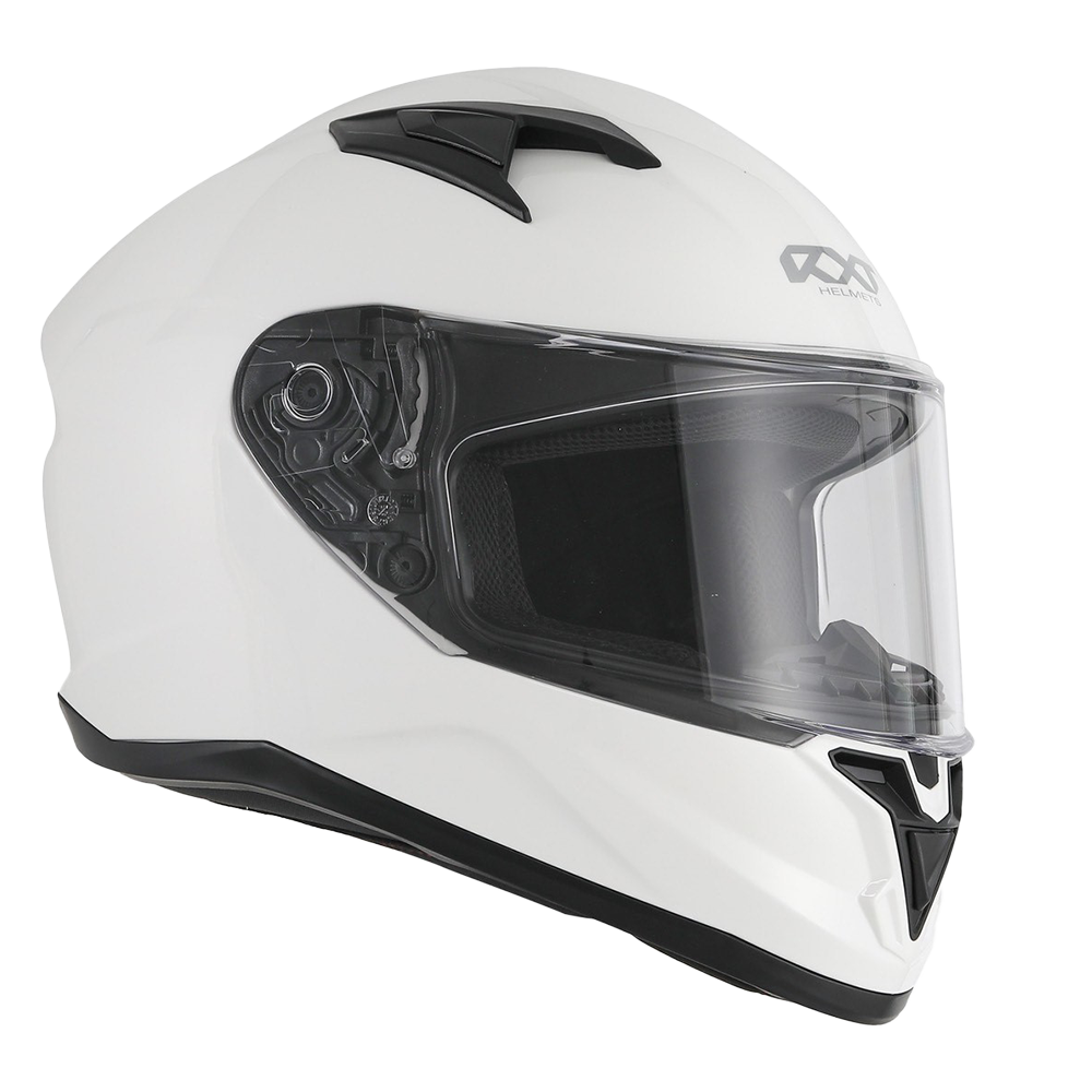 RXT 825 Street 2 Solid Gloss White Helmet