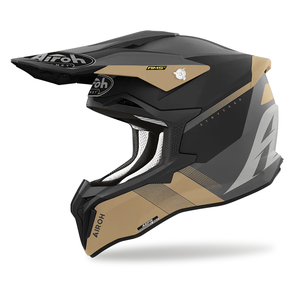 Airoh Stryker Blazer Matte Gold Helmet