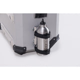 SW-Motech SW-ALK0016530700-S TRAX 1x Stainless Steel 0.6L Bottle Silver & Mounting Set for TRAX Accessory Mount