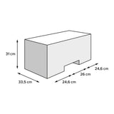 SW-Motech SW-BCHTA0030130000 PRO Travelbag Black/Anthracite 65L Tail Bag