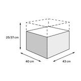 SW-Motech SW-BCHTA0030430000 PRO Rearbag Black/Anthracite 22-34L Tail Bag