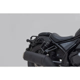 SW-Motech SW-BCSYS0184331000-B SysBag WP M/S Black Side Bag System for Honda CMX1100 Rebel 20-Up