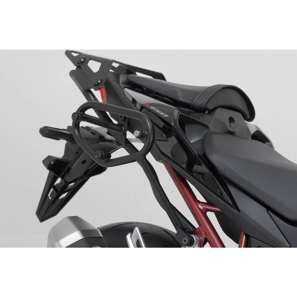 SW-Motech SW-BCSYS0197131000-B SysBag WP M/S Black Side Bag System for Honda CB750 Hornet 22-Up