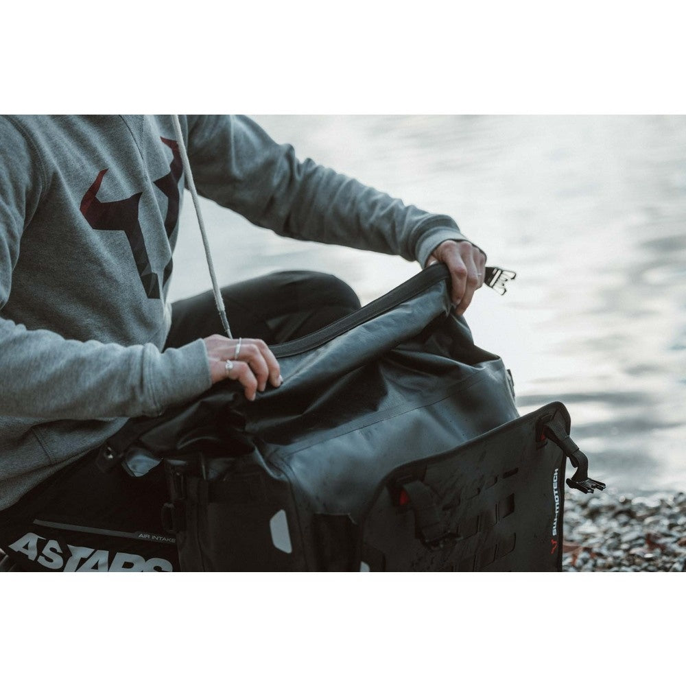 SW-Motech SW-BCSYS0584521000-B SysBag WP L/L Black Side Bag System for Suzuki V-Strom 800DE 22-Up