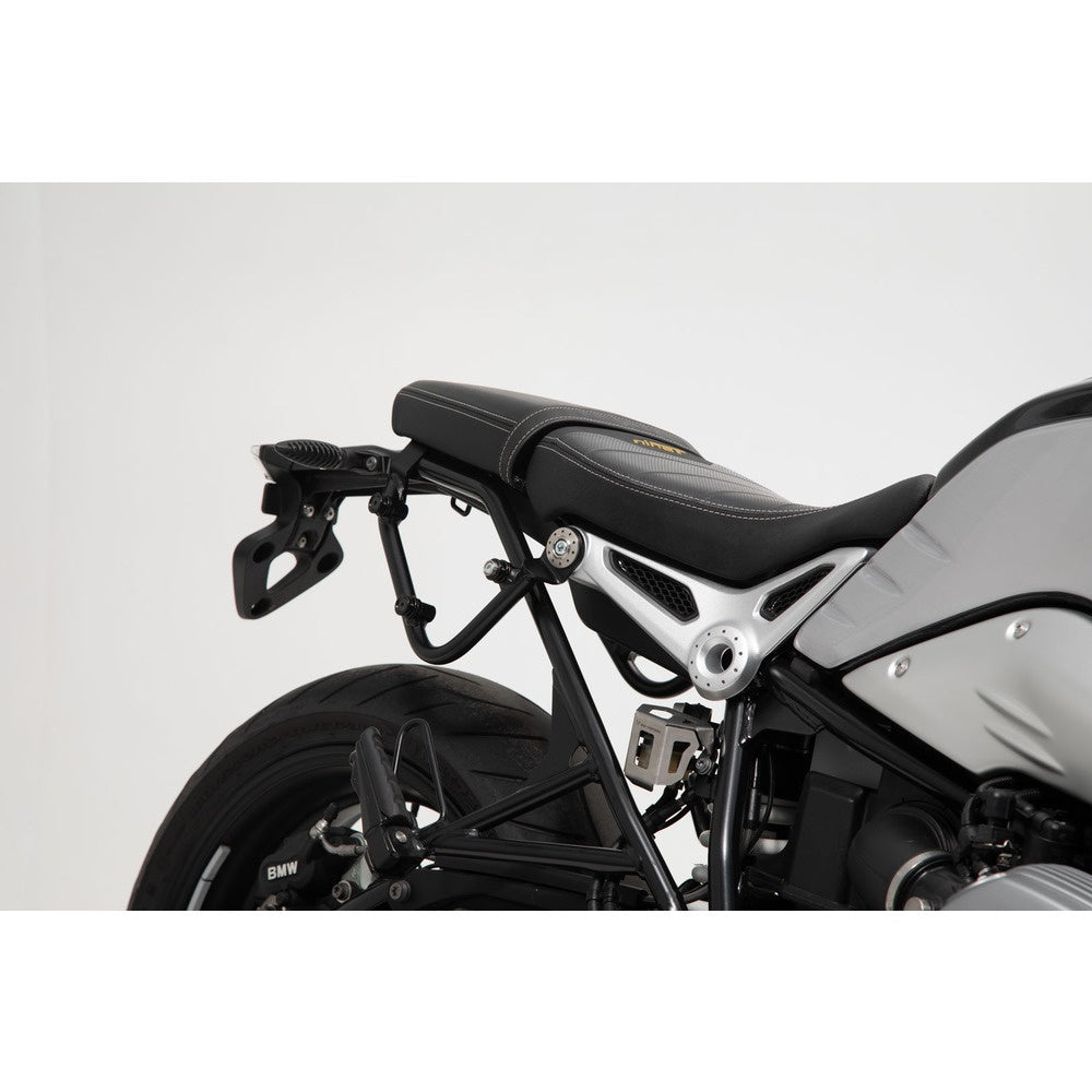SW-Motech SW-BCSYS0751231100-B SysBag WP S/S Black Side Bag System for BMW R NineT 14-Up/R NineT Pure 16-Up/R NineT Urban G/S 16-20