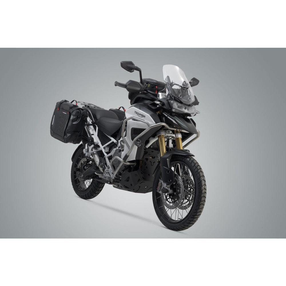 SW-Motech SW-BCSYS1190521102-B SysBag WP L/L Black Side Bag System for Triumph Tiger 1200 Rally/Tiger 1200 GT Explorer 22-Up