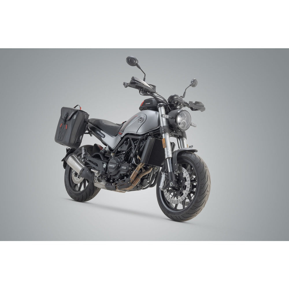 SW-Motech SW-BCSYS1905631000-B SysBag WP M/M Black Side Bag System for Benelli Leoncino 500 17-Up/Leoncino 500 Trail 18-Up