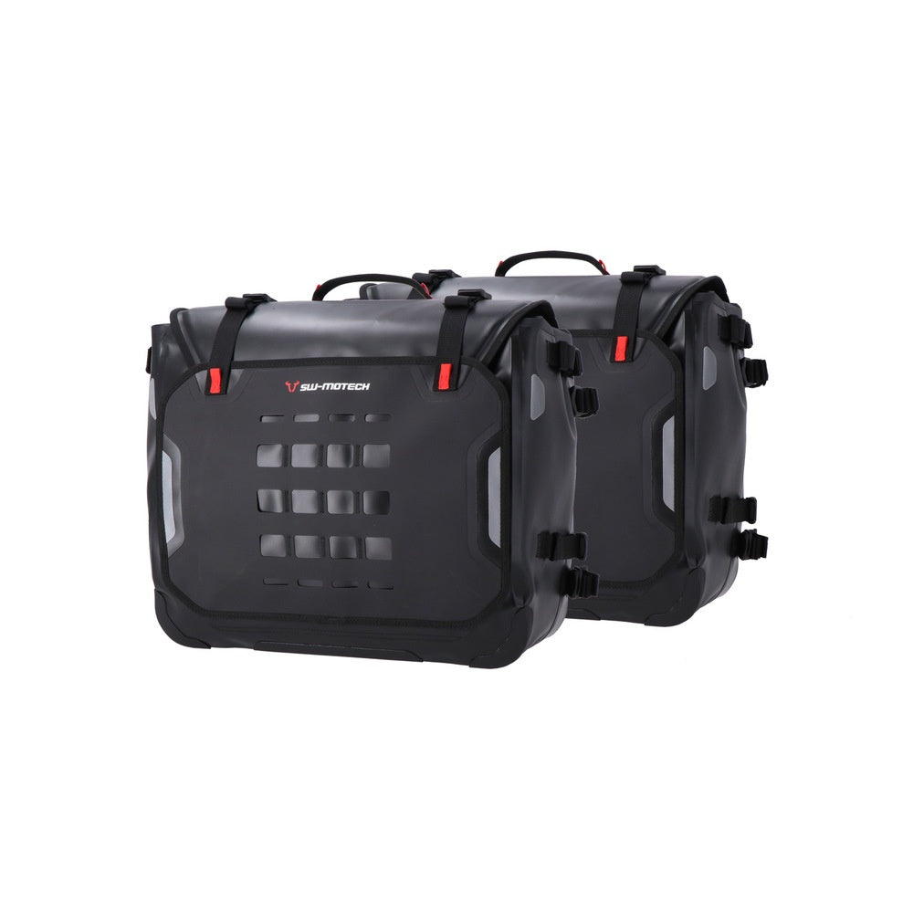 SW-Motech SW-BCSYS2282221000-B SysBag WP L/L Black Side Bag System for Ducati Multistrada V4 20-Up