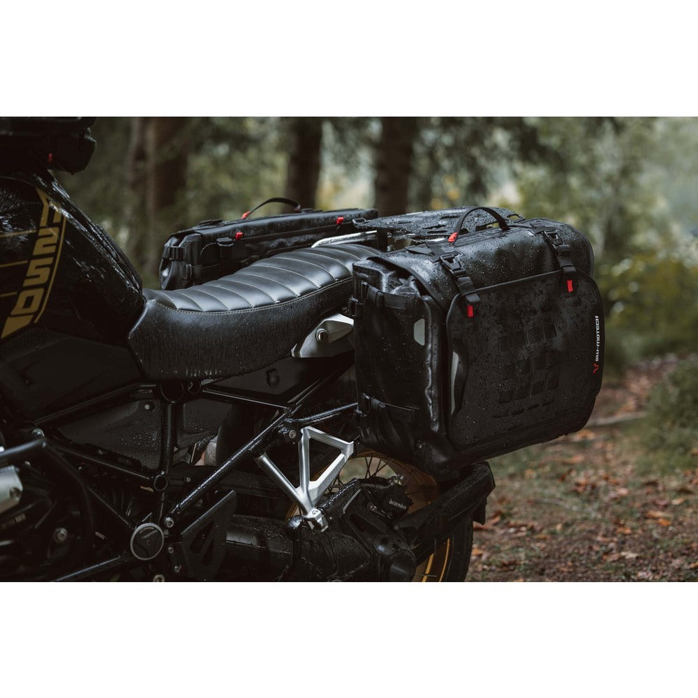 SW-Motech SW-BCSYS2282221000-B SysBag WP L/L Black Side Bag System for Ducati Multistrada V4 20-Up