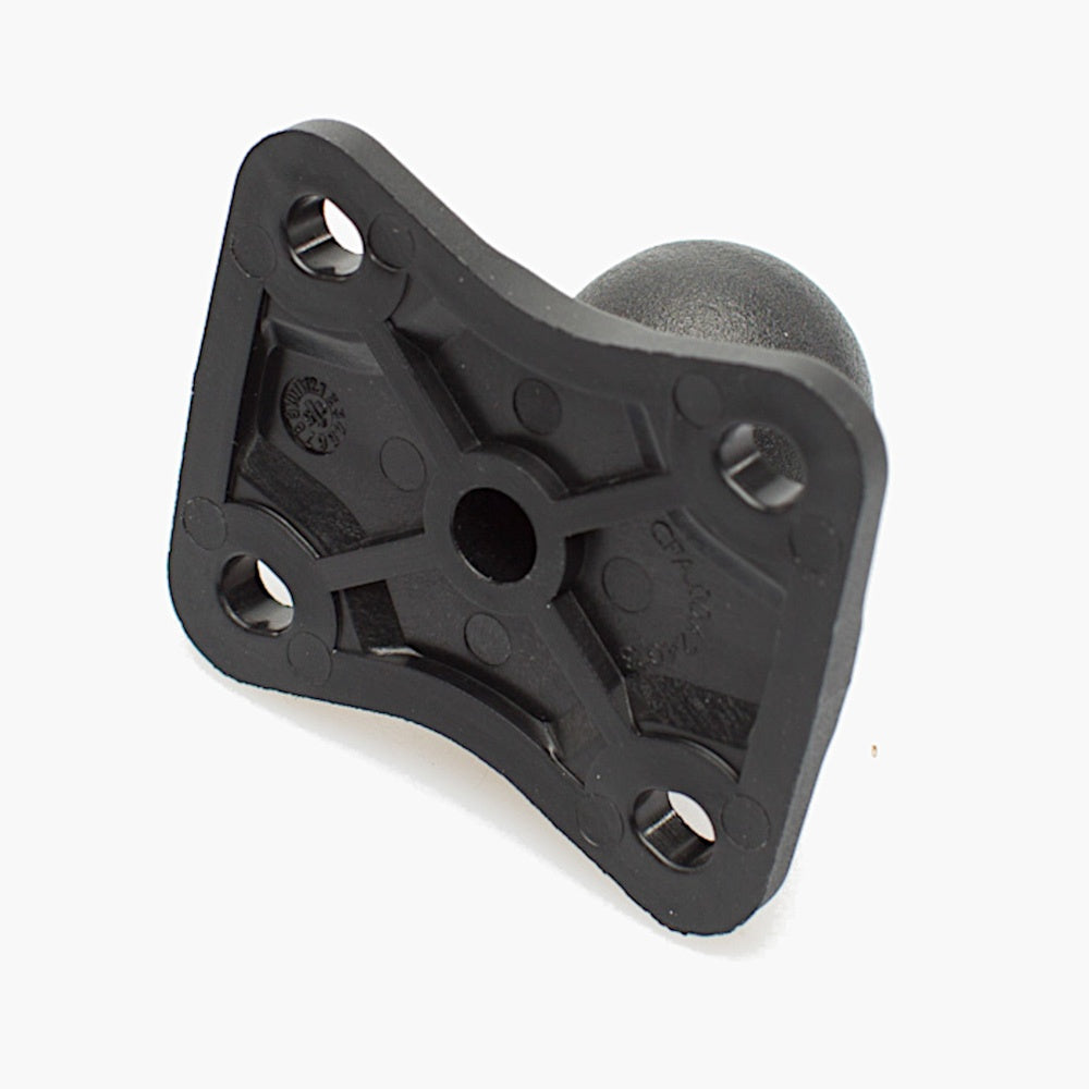 SW-Motech SW-CPA0042411400-B 1" Ball Adapter Black w/GPS Mount for RAM Arm