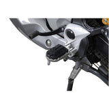 SW-Motech SW-FRS0101110101-S ION Footrest Kit Silver for Honda XL650V Transalp 00-06/XL700V Transalp 07-12/Moto Morini X-Cape 650 21-Up