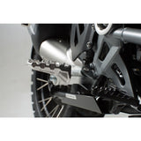 SW-Motech SW-FRS0111210201 EVO Footrest Kit Silver/Black for Honda XL600V Transalp 87-99/XRV650 Africa Twin 87-90/XRV750 Africa Twin 89-03/CRF1000L Africa Twin 15-17