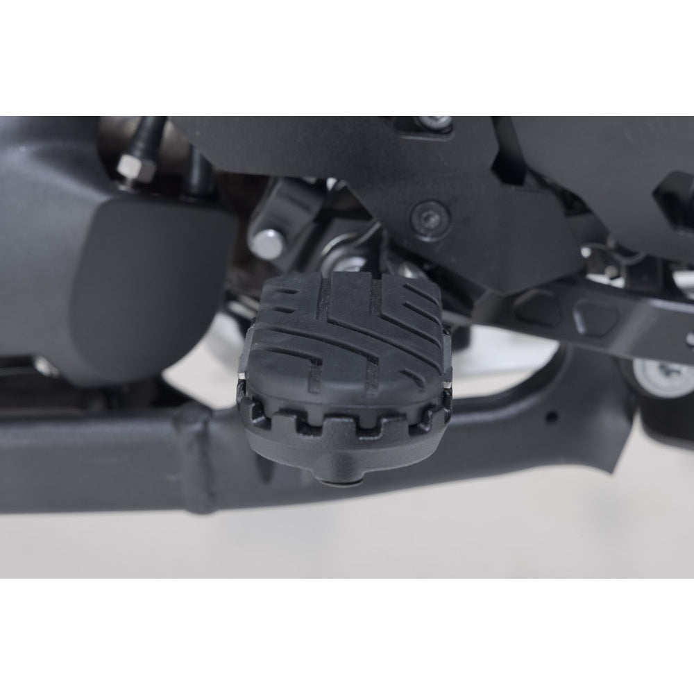 SW-Motech SW-FRS0189010000-B Footrest Extension Black for Honda CRF 1000L Africa Twin/Adventure Sports 18-Up/CRF1100L Africa Twin/Adventure Sports 19-Up