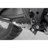 SW-Motech SW-FRS0411210101 EVO Footrest Kit Silver/Black for KTM/Husqvarna Norden 901 21-Up/Norden 901 Expidition 23-Up