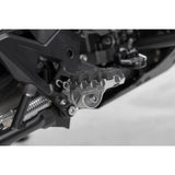 SW-Motech SW-FRS0411210101 EVO Footrest Kit Silver/Black for KTM/Husqvarna Norden 901 21-Up/Norden 901 Expidition 23-Up