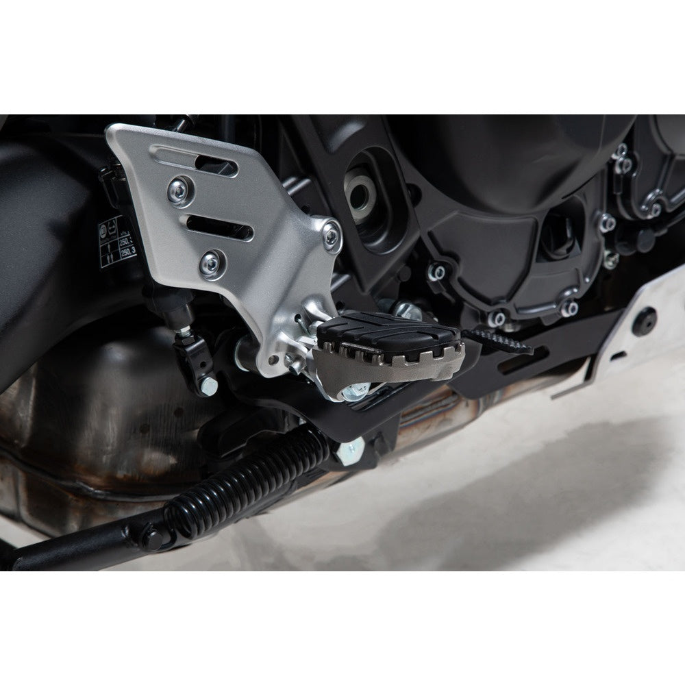 SW-Motech SW-FRS0601110300-S ION Footrest Kit Silver for Yamaha Tracer 9 20-Up
