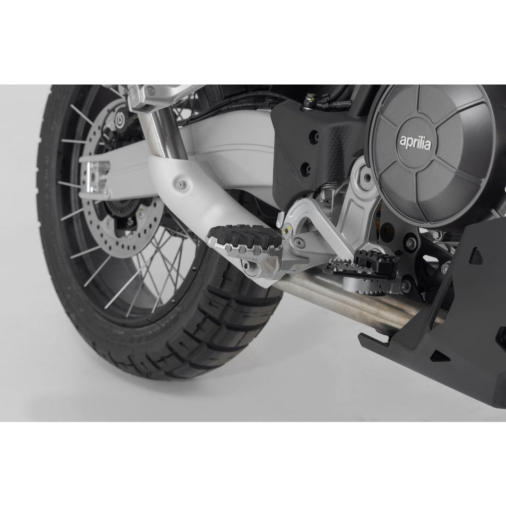 SW-Motech SW-FRS0611210201 EVO Footrest Kit Silver/Black for Yamaha Tenere 700 19-Up