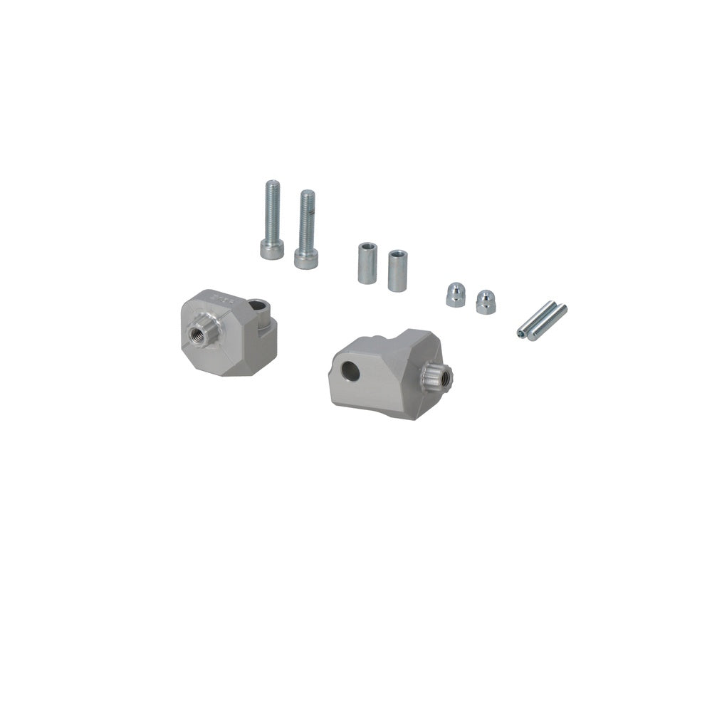SW-Motech SW-FRS0611280201-S EVO Mounting Kit Silver for Aprilia Tuareg 660 21-Up/Yamaha Tenere 700 19-Up
