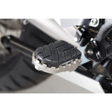 SW-Motech SW-FRS0701110302-S ION Footrest Kit Silver for BMW R 1200 GS 12-18/Adventure 13-18/Rallye 16-18/R 1250 GS/Adventure 18-Up/Rallye 21-Up/R 1300 GS 23-Up