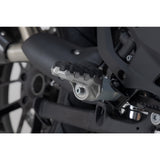 SW-Motech SW-FRS0711210302 EVO Footrest Kit Silver/Black for BMW R 1200 GS 12-18/Adventure 13-18/Rallye 16-18/R 1250 GS/Adventure 18-Up/Rallye 21-Up/R 1300 GS 23-Up