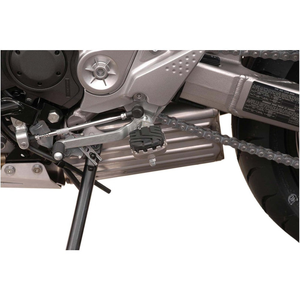 SW-Motech SW-FRS0801110001-S ION Footrest Kit Silver for Kawasaki Z900RS 18-Up/Z900RS Caf? 17-20/Z1000 06-09/ZRX1200R/ZRX1200S 01-05