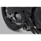 SW-Motech SW-FRS0811210102 EVO Footrest Kit Silver/Black for Kawasaki Versys-X300 ABS 16-Up/Versys 650 14-Up/Z650 RS 21-Up/Z 900RS SE 21-Up/Versys 1000 11-Up