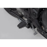 SW-Motech SW-FRS0811210102 EVO Footrest Kit Silver/Black for Kawasaki Versys-X300 ABS 16-Up/Versys 650 14-Up/Z650 RS 21-Up/Z 900RS SE 21-Up/Versys 1000 11-Up