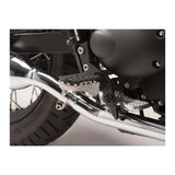 SW-Motech SW-FRS1101110201-S ION Footrest Kit Silver for Triumph Bonneville/T100 04-16/Scrambler 05-Up