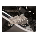SW-Motech SW-FRS1101110201-S ION Footrest Kit Silver for Triumph Bonneville/T100 04-16/Scrambler 05-Up