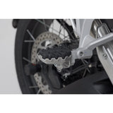 SW-Motech SW-FRS1111210700 EVO Passenger Footrest Kit Silver/Black for Triumph Tiger 1200 22-Up