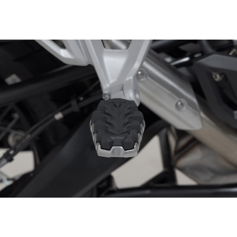 SW-Motech SW-FRS1111210700 EVO Passenger Footrest Kit Silver/Black for Triumph Tiger 1200 22-Up