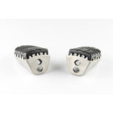 SW-Motech SW-FRS1301110200-S ION Footrest Kit Silver for Aprilia Touareg 660 21-Up