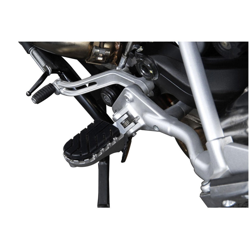 SW-Motech SW-FRS1701110001-S ION Footrest Kit Silver for BMW/Honda/Kawasaki/KTM/Moto-Guzzi/Moto Morini/Suzuki Models